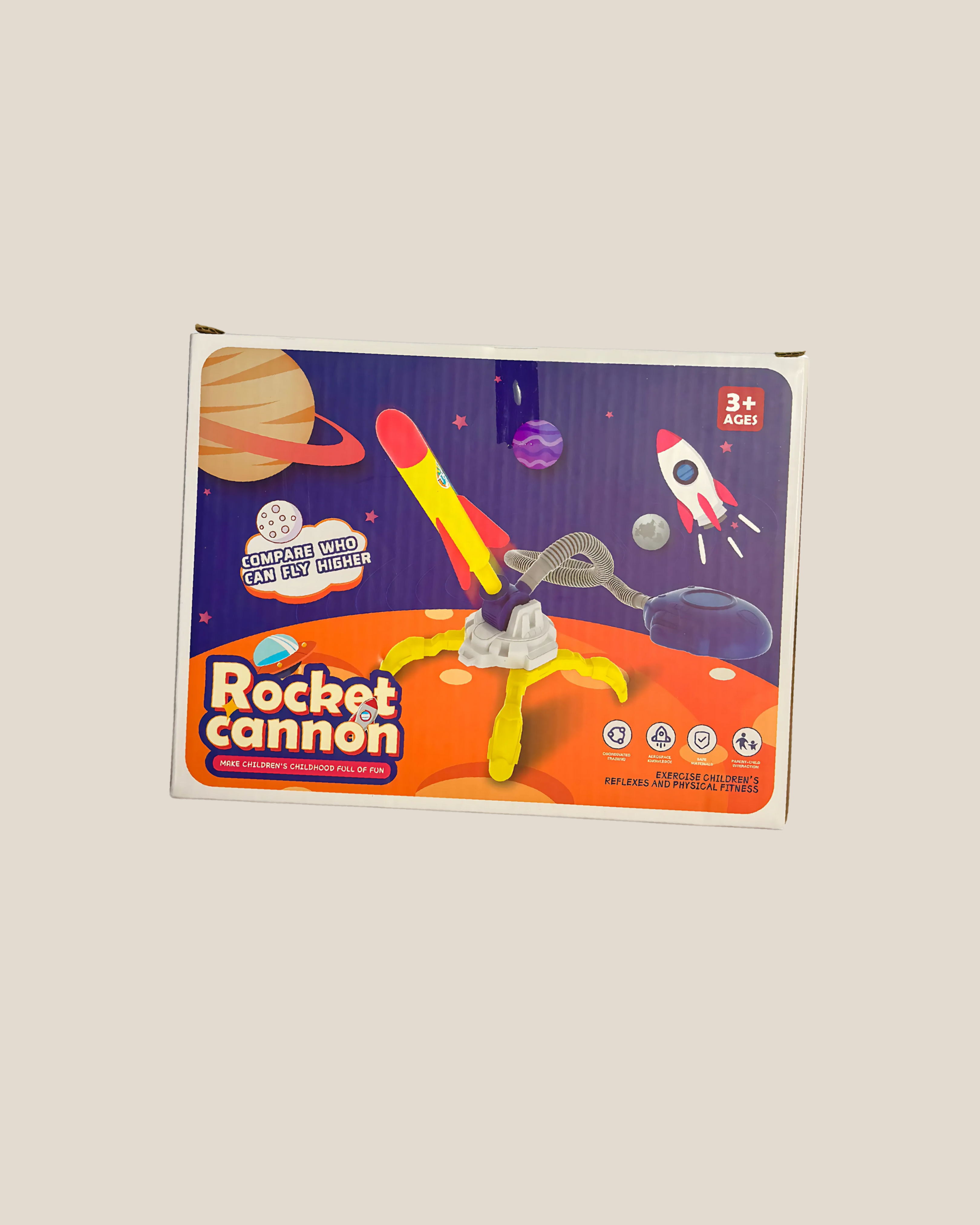 Rocket Cannon Launch Toy - Space Adventure Set